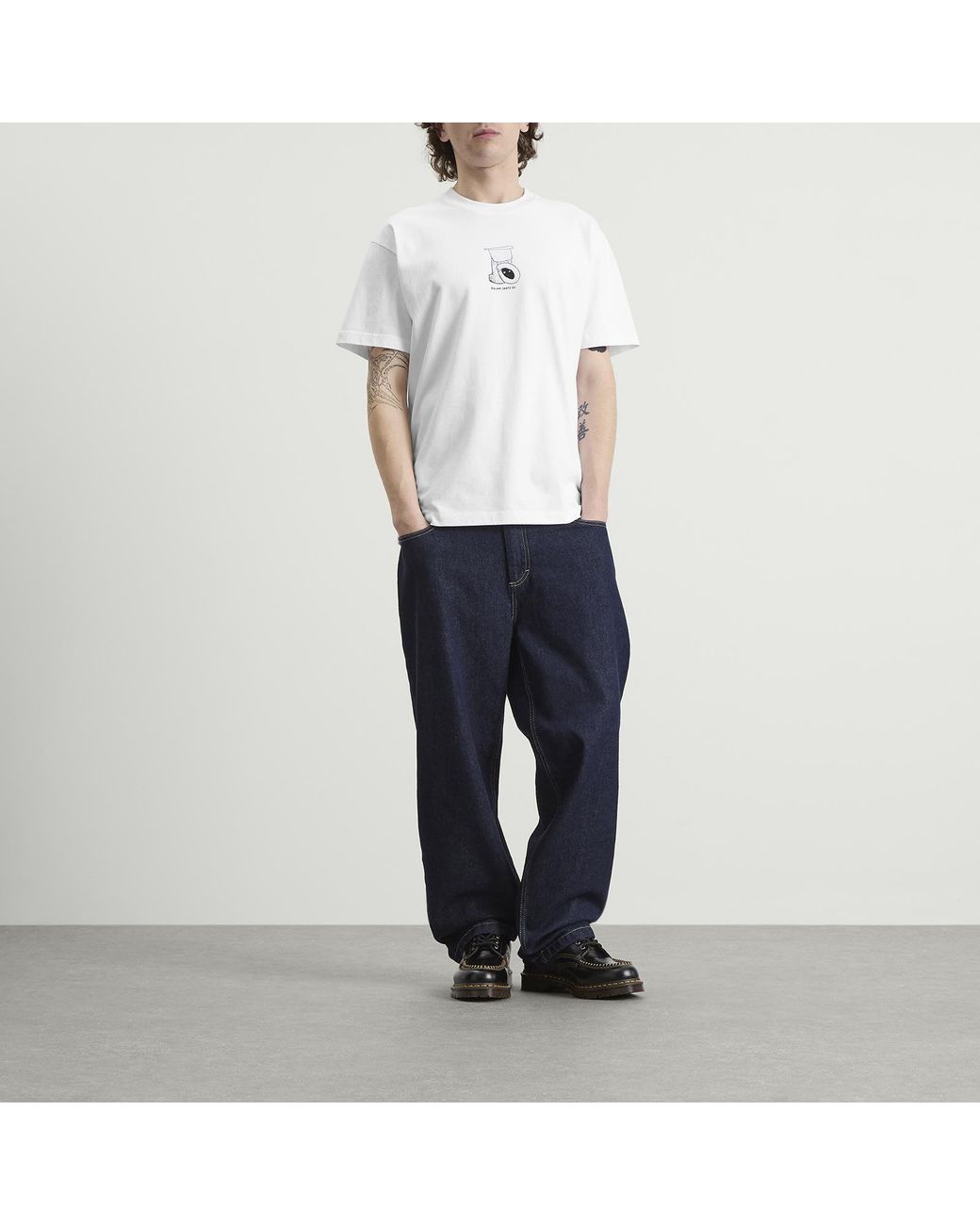 POLAR SKATE White Toilet T-Shirt for men