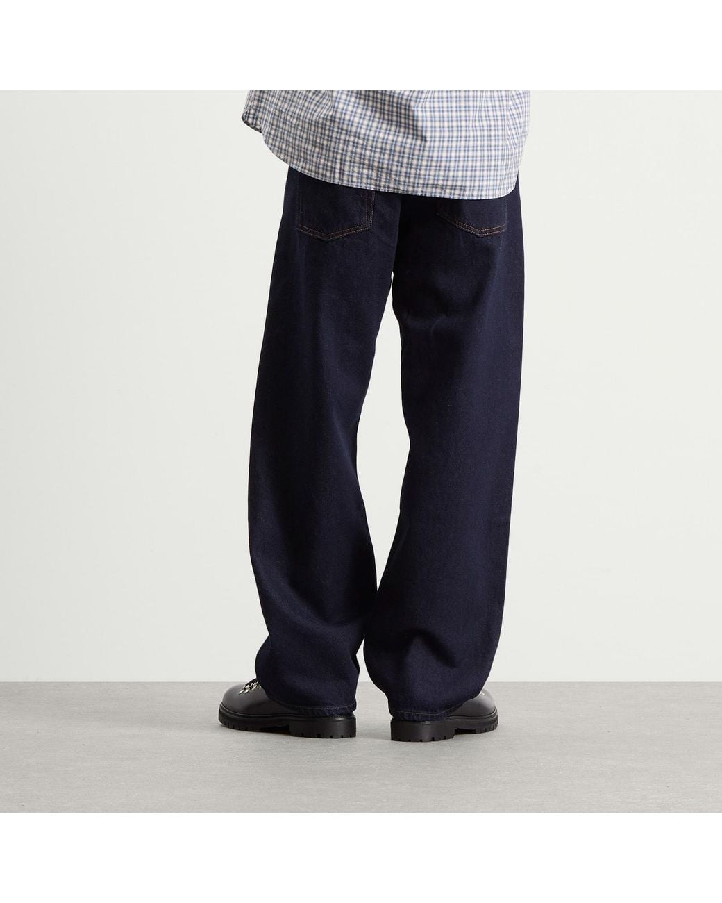 Ronning Blue Selvedge Denim Jeans for men