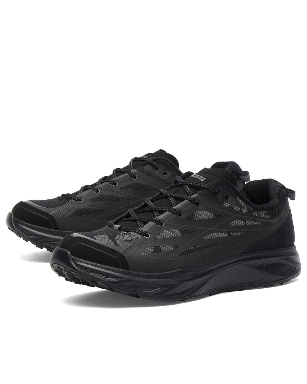 Hoka One One Black Huaka Pro Sneaker