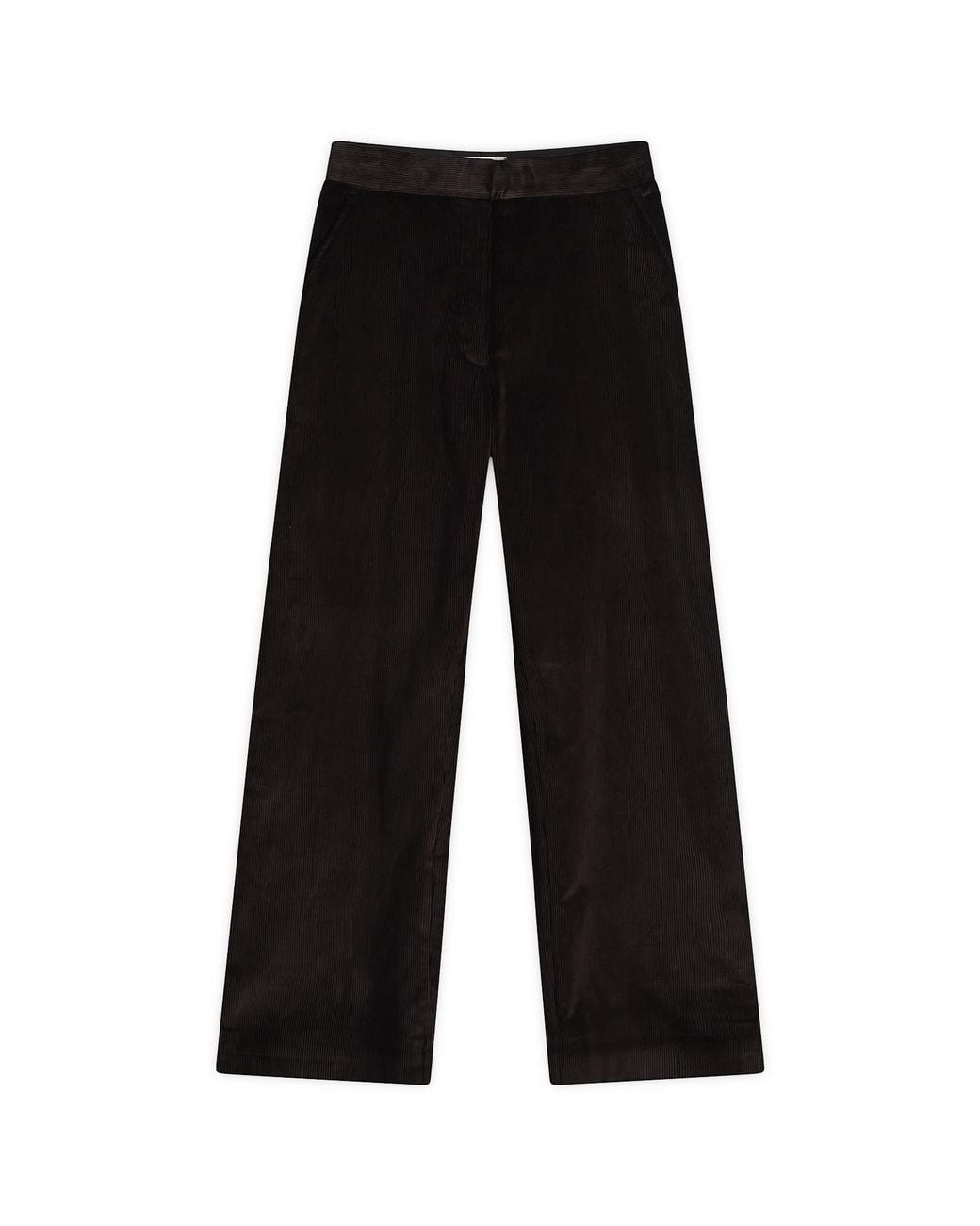 Studio Nicholson Black Grange Relaxed Curved Leg Pant