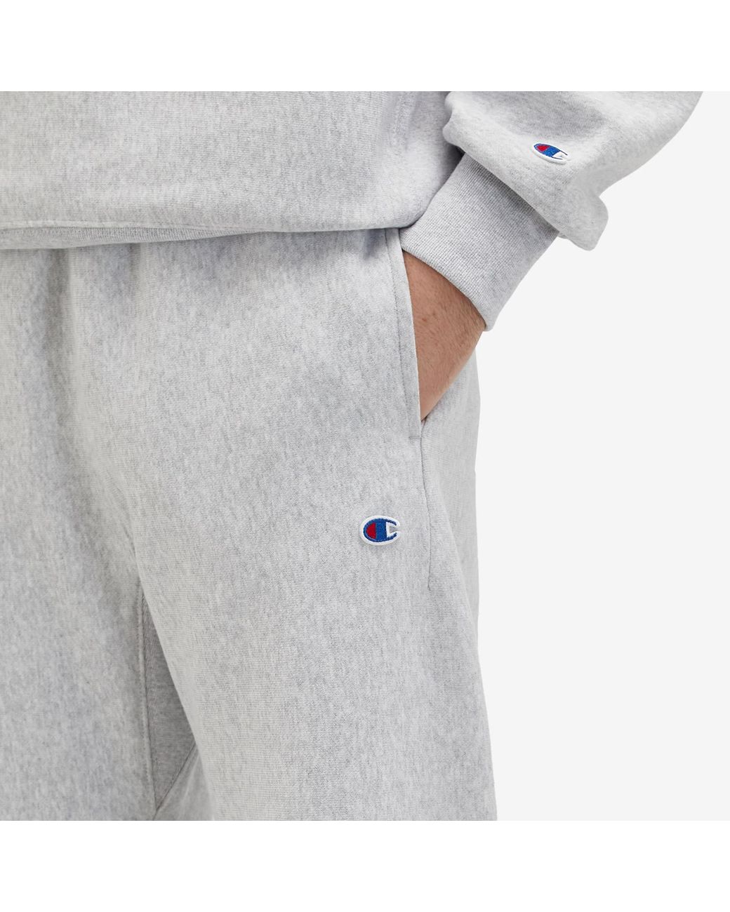 Champion Classic Straight Hem Sweatpants in Gray for Men Lyst