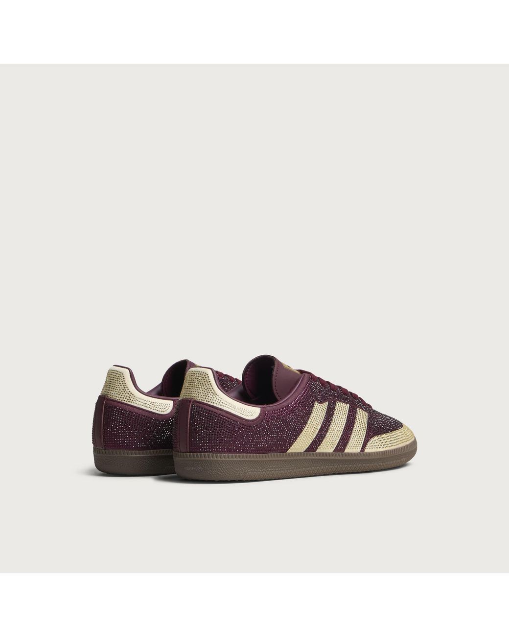 Adidas Brown Samba Og Diamante Sneaker
