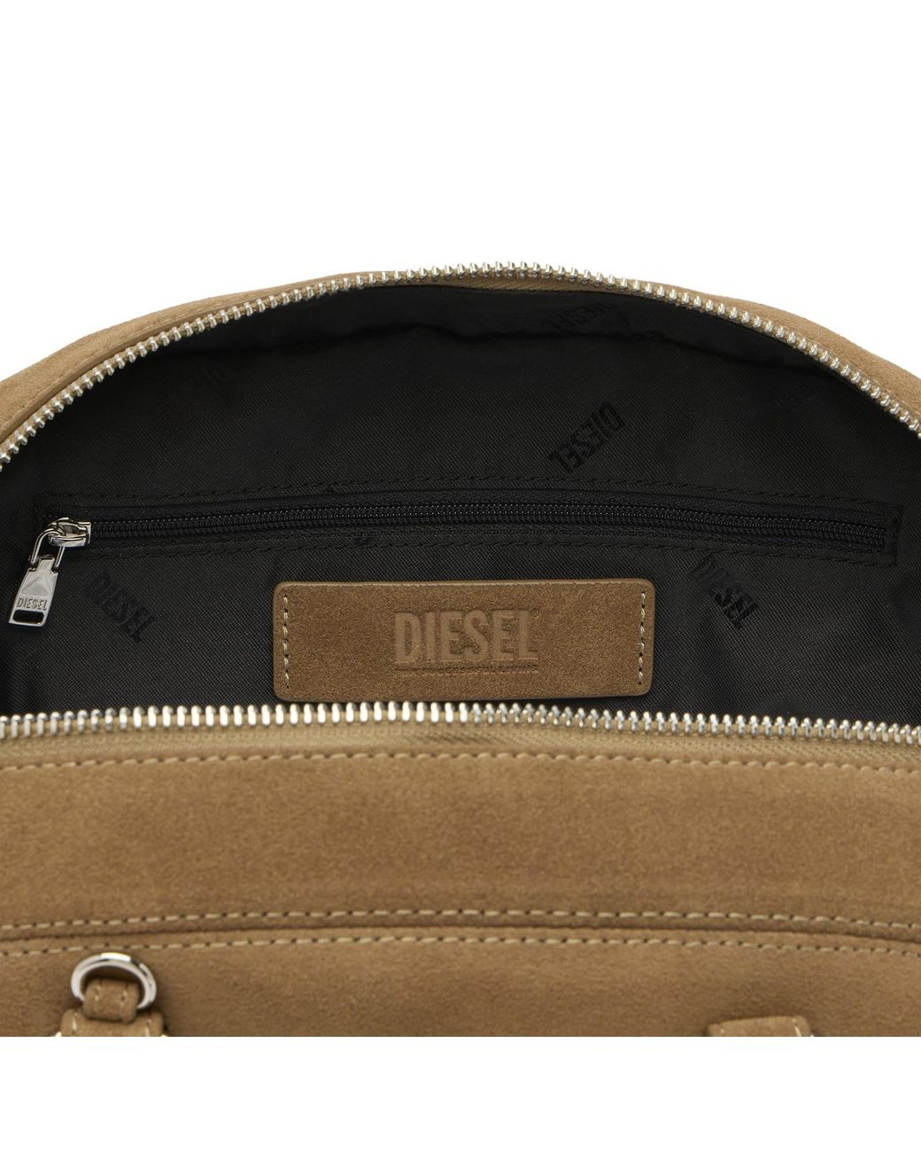 DIESEL Brown 1Dr Dome Shoulder Bag