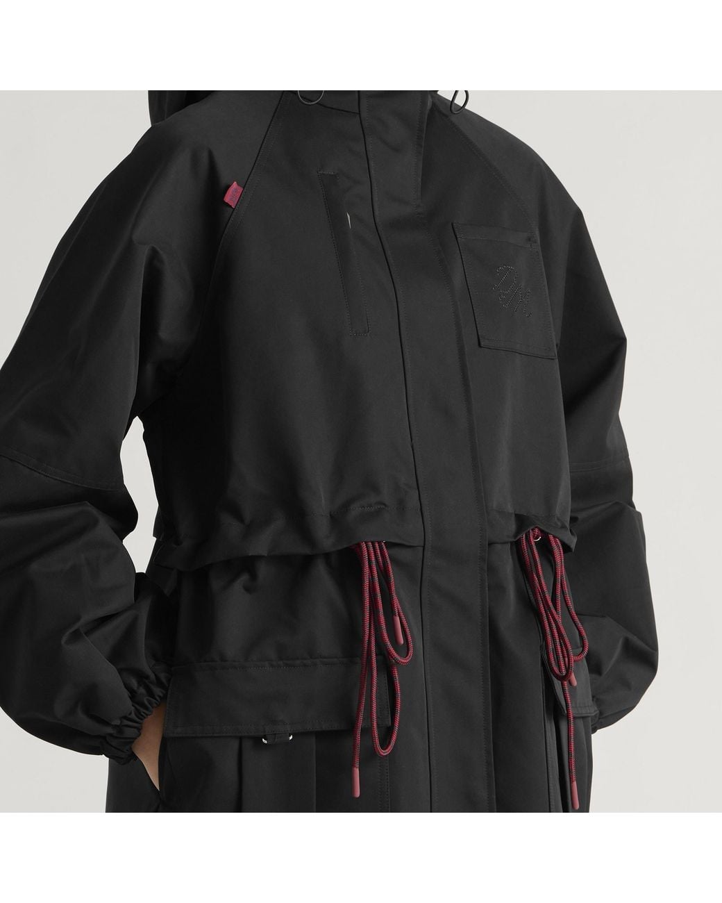 Damson Madder Black End. X Logan Raincoat