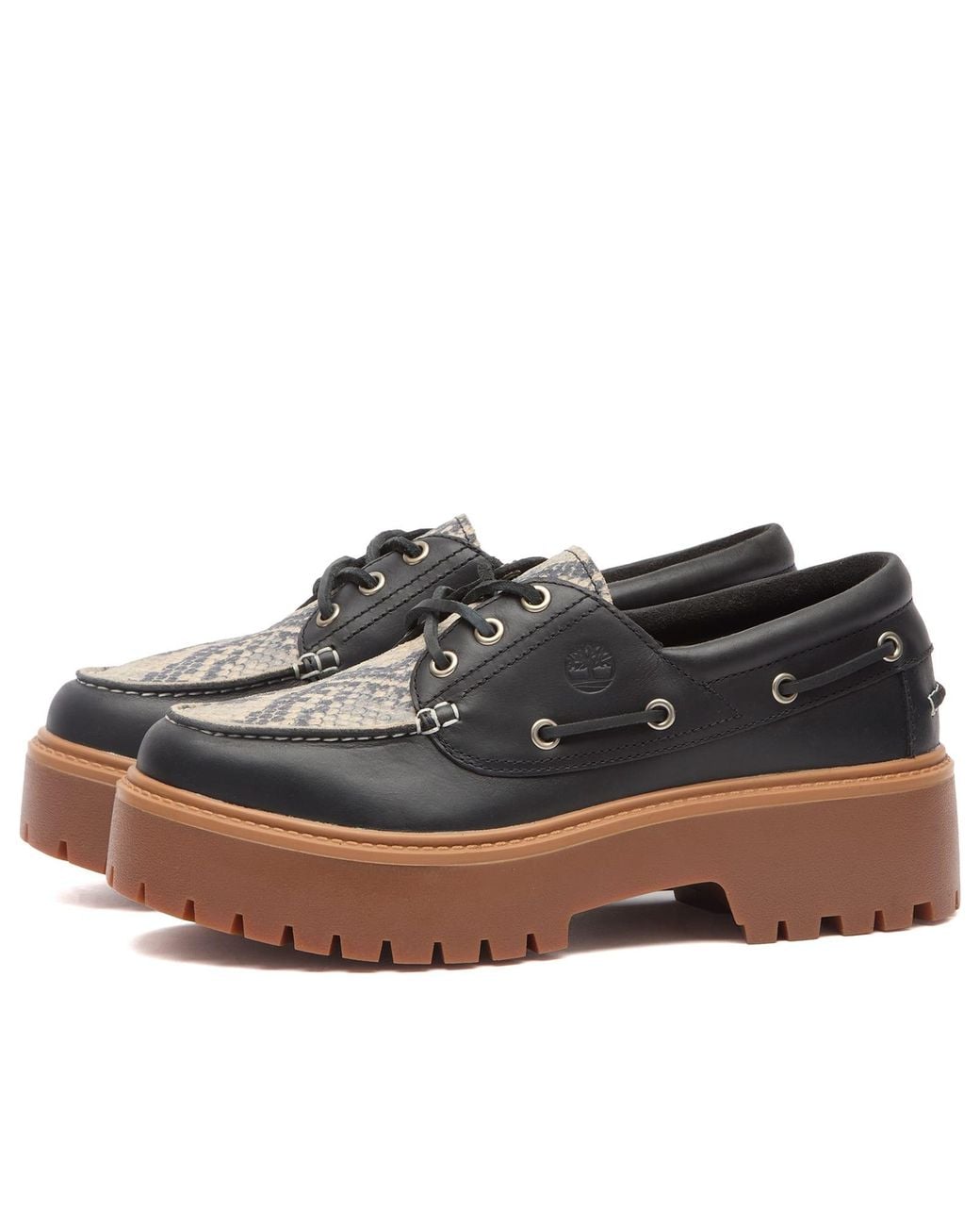 Timberland Blue Stone Street Platform Boat Shoe