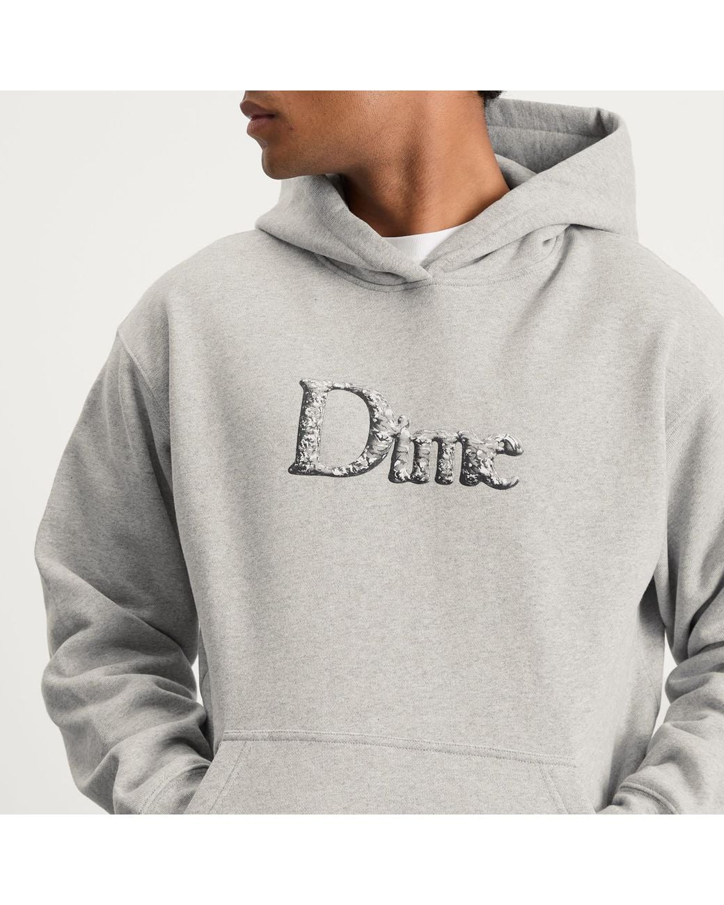 Dime Gray Classic Decoy Hoodie for men