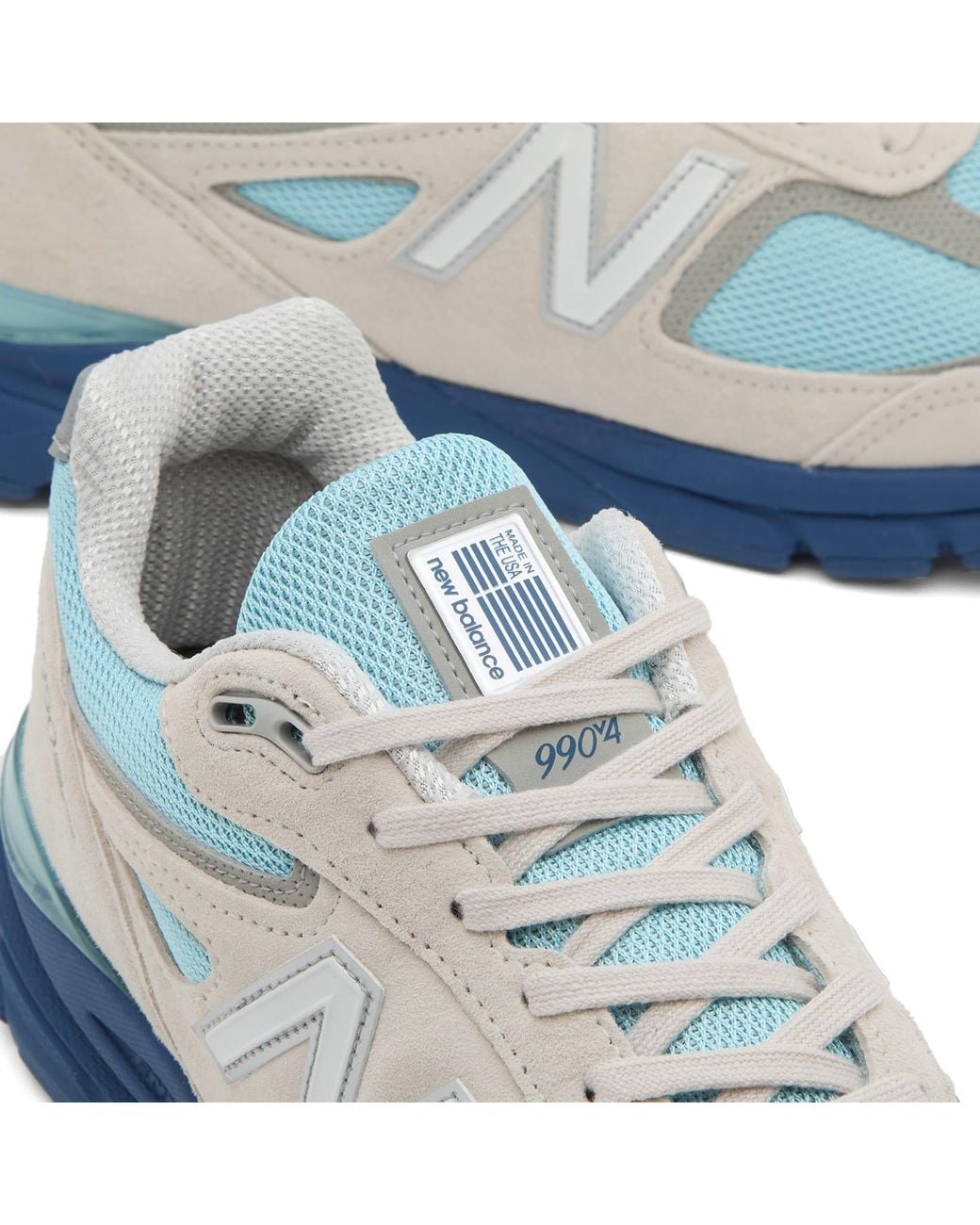 New Balance Blue 990V4 Sneaker