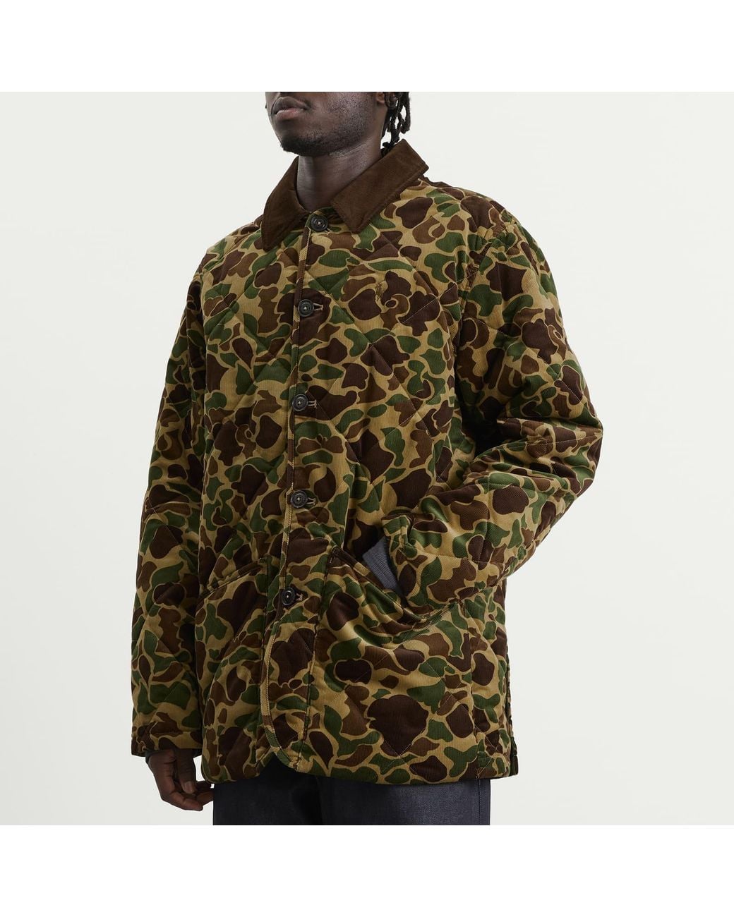 Polo Ralph Lauren Quilted Hunting Jacket in Green for Men | Lyst