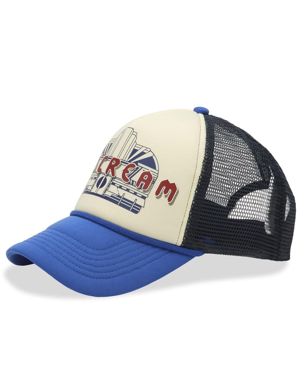 ICECREAM Blue Diner Trucker Cap for men