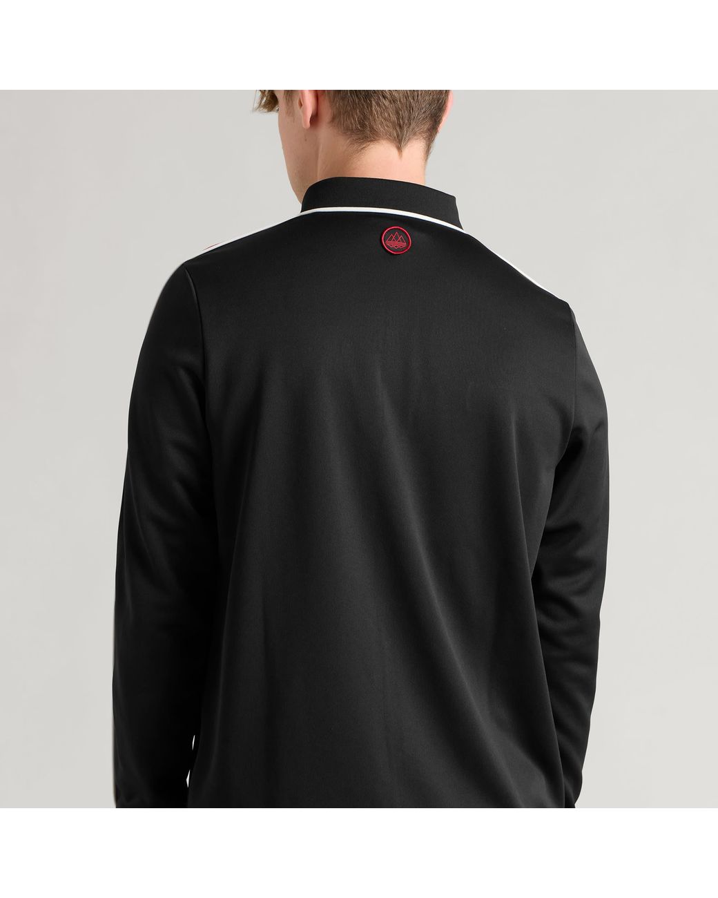 Adidas Black Spezial Manchester United Fc Polo Top for men