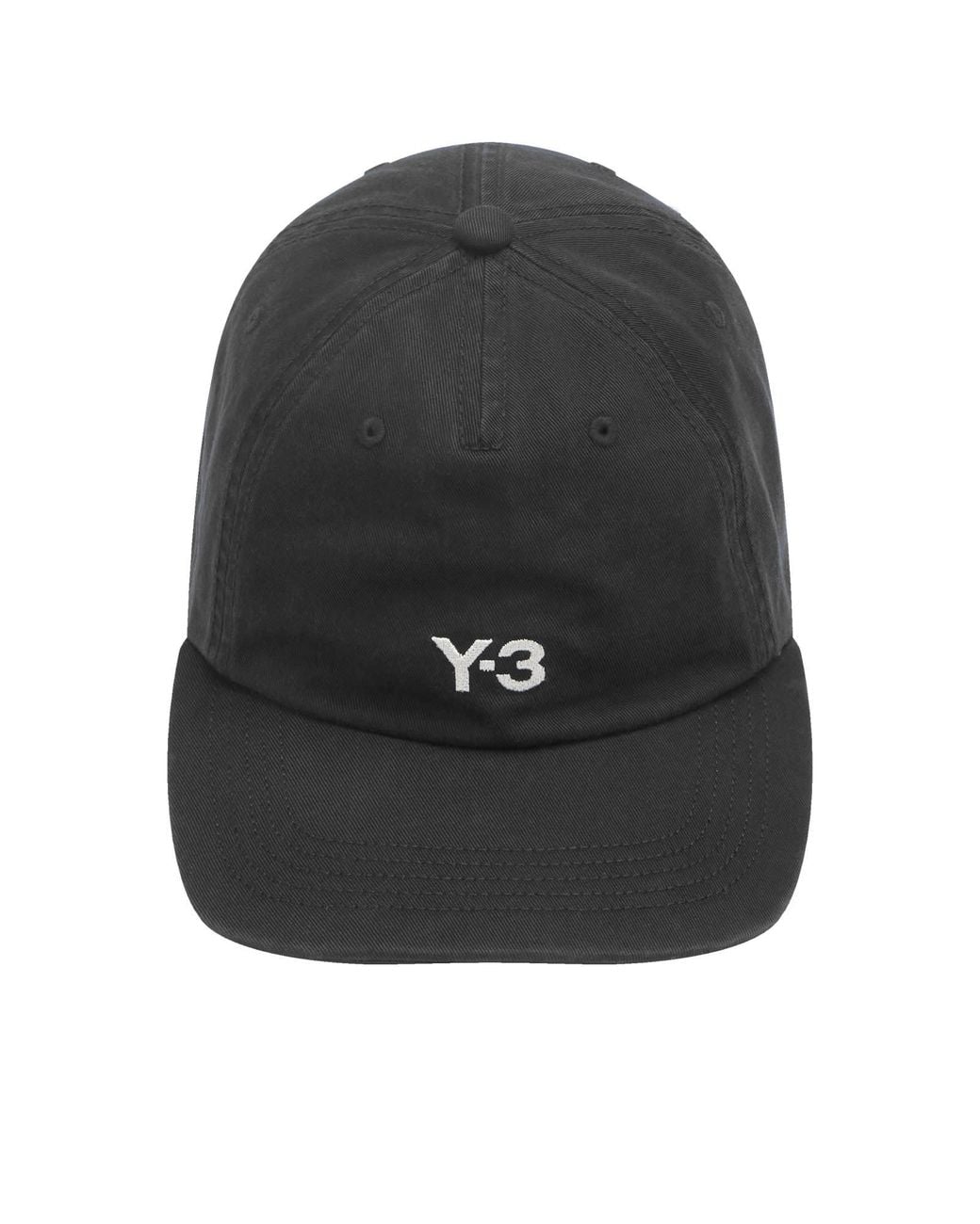 Y-3 Black Dad Cap for men