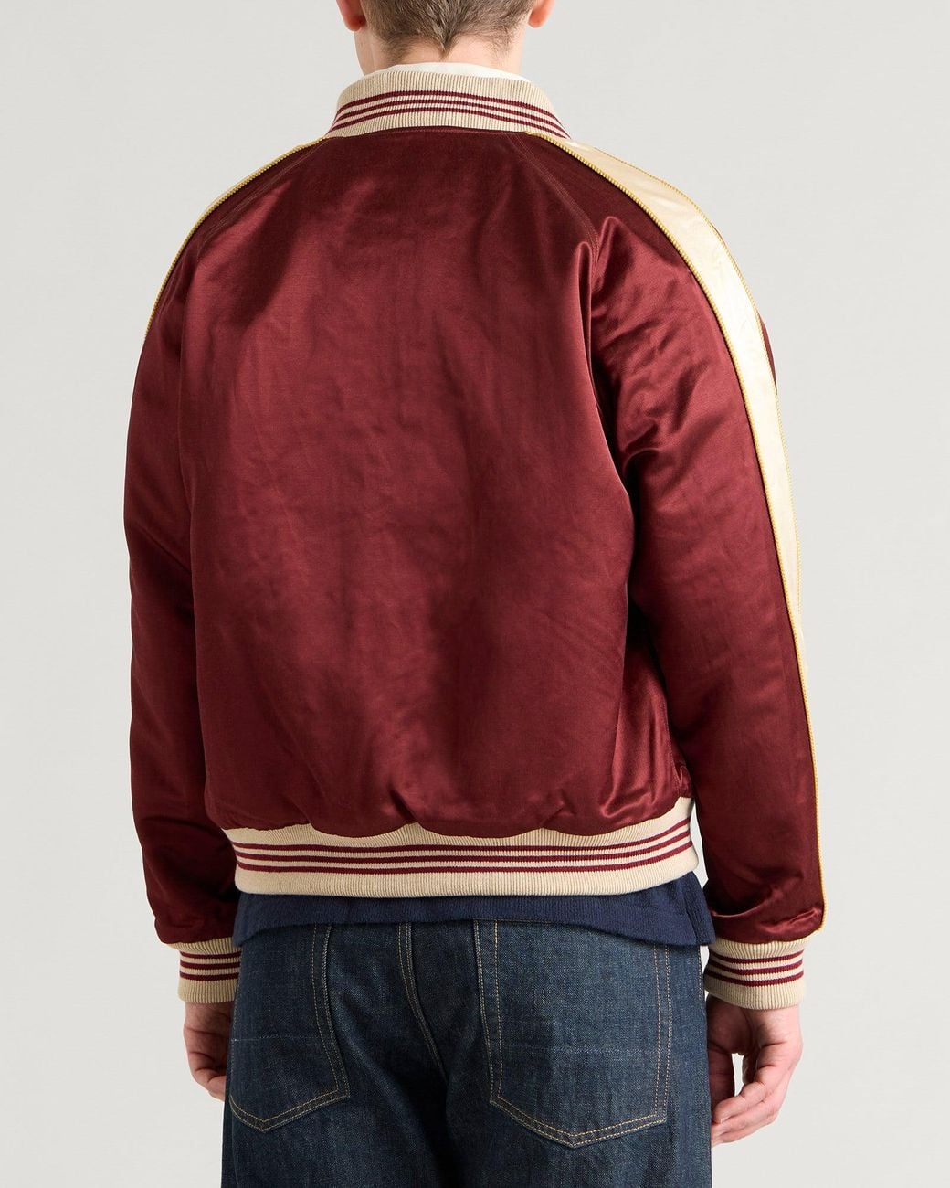 Human Made Blue Reversible Varsity Jacket for men