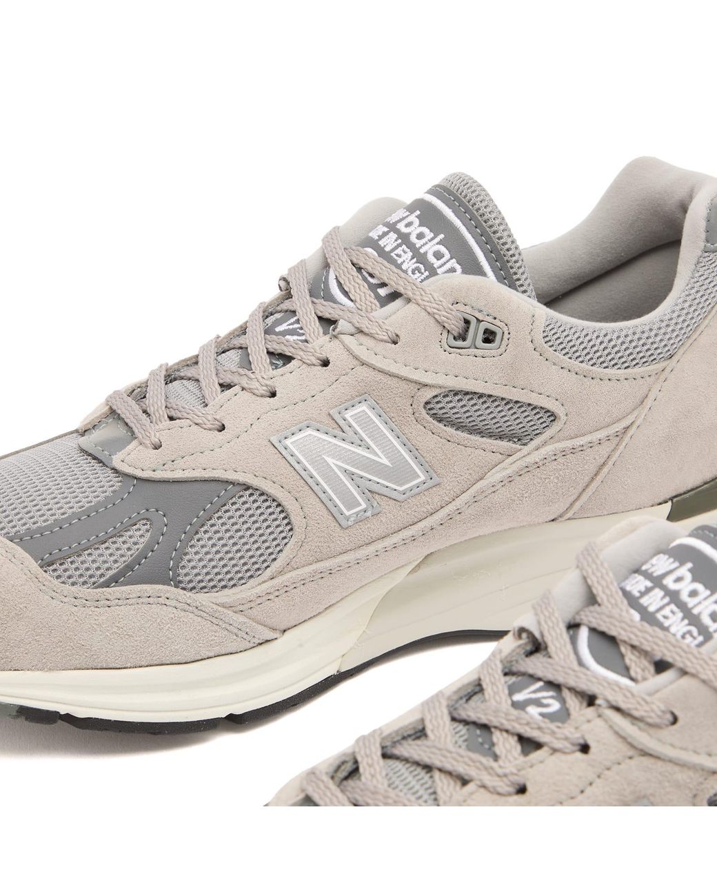 New Balance White U991Gl2