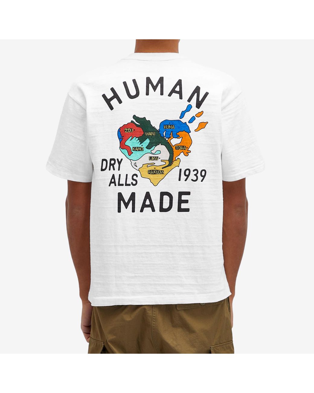 HUMANMADE POCKET T-SHIRT トラ 黒 2XLサイズ（HUMAN MADE