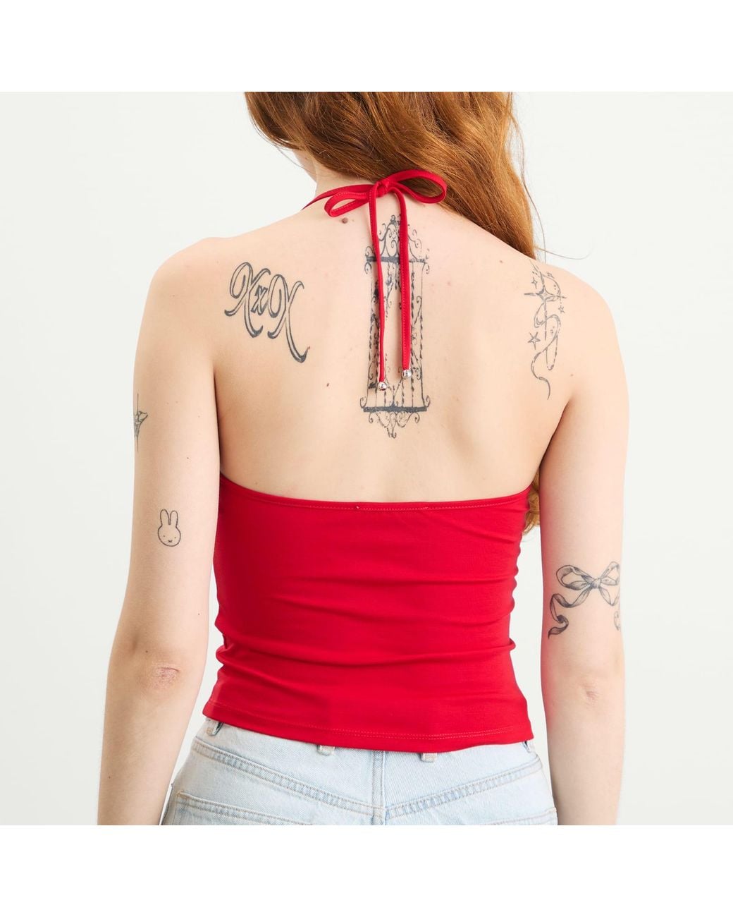 Feners Red Gresca Top