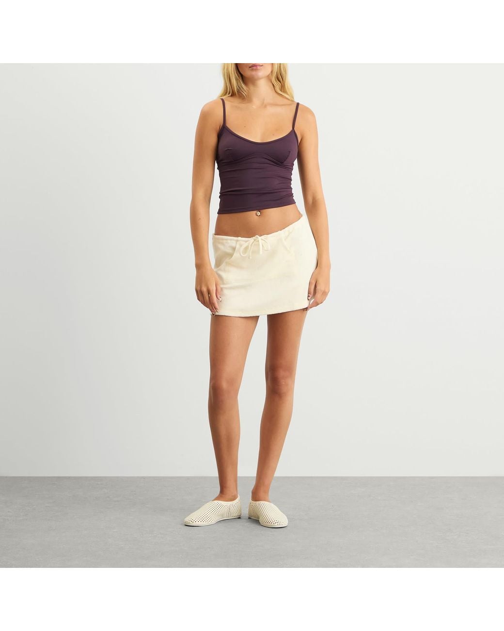 Fruity Booty Natural Olsen Towel Skirt
