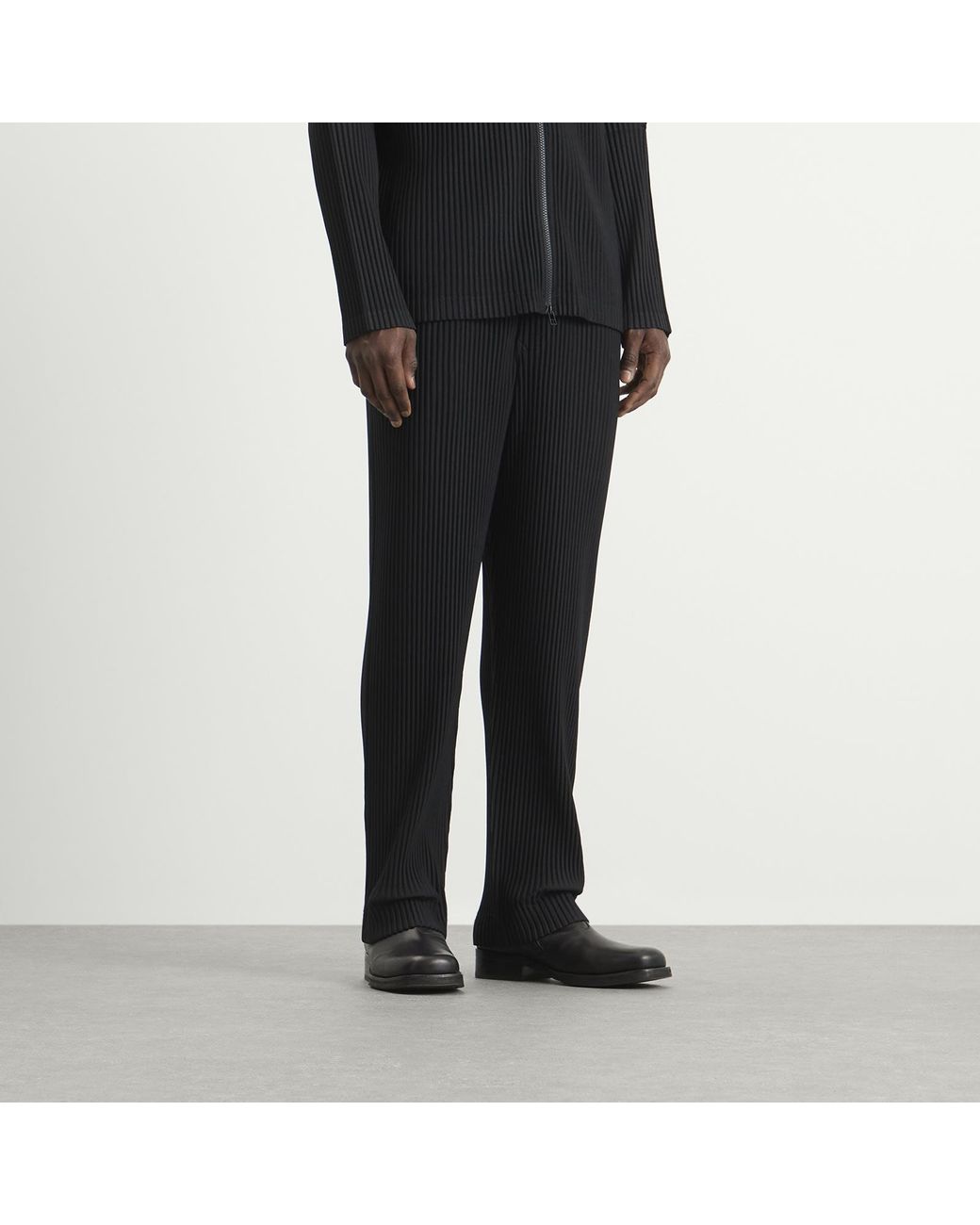 Homme Plissé Issey Miyake Black Pleat Pant for men
