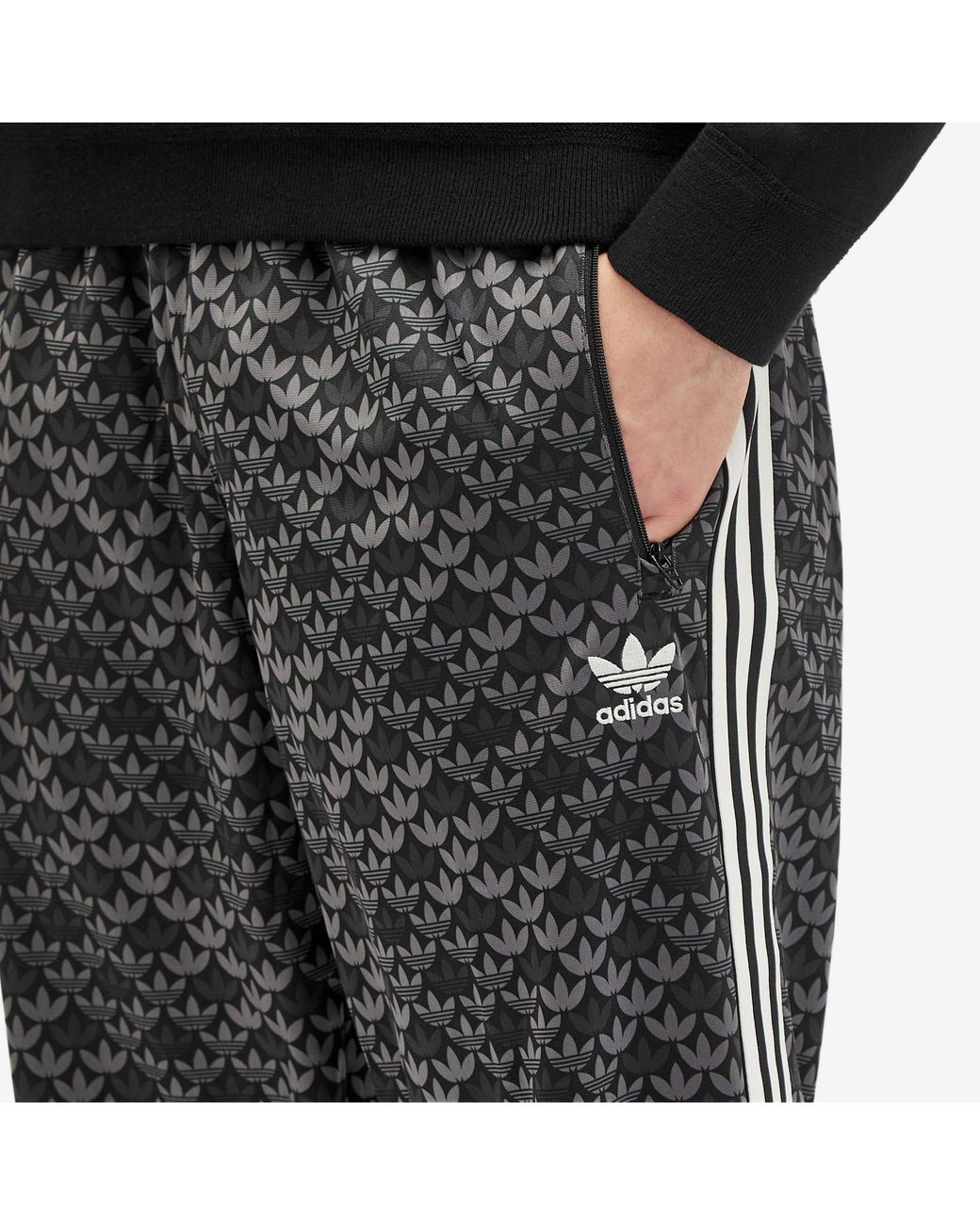 adidas Firebird Track Pant in Gray for Men | Lyst