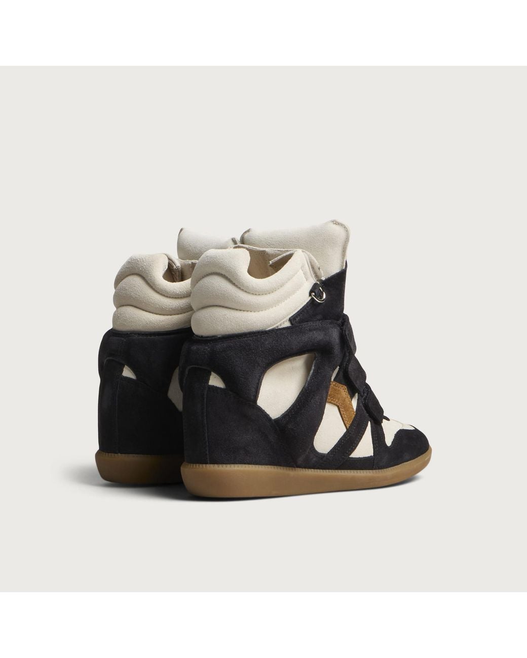 Isabel Marant Black Bekett Platform Sneaker