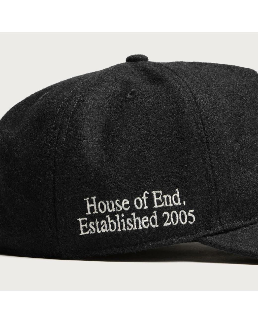 END. Black Monogram Hitch Lc Cap