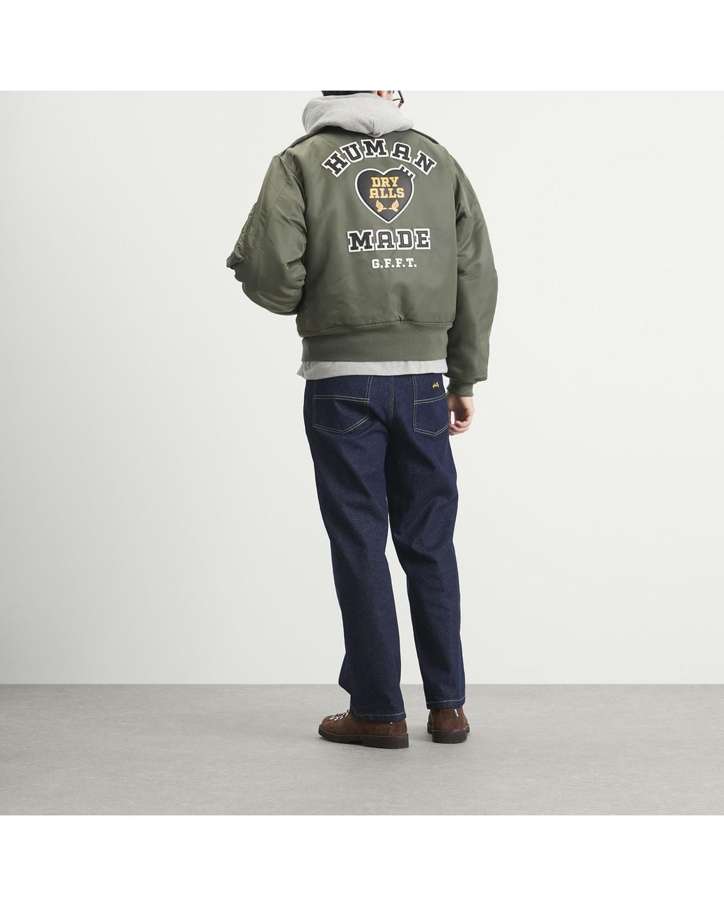 Human Made Green Flight Jacket for men