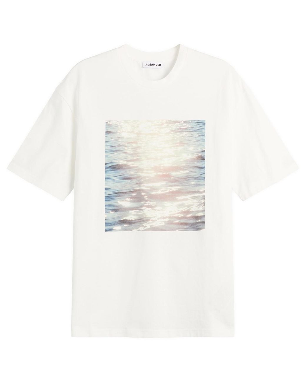 Jil Sander Wanderlust T-Shirt With Photograph Print in White | Lyst