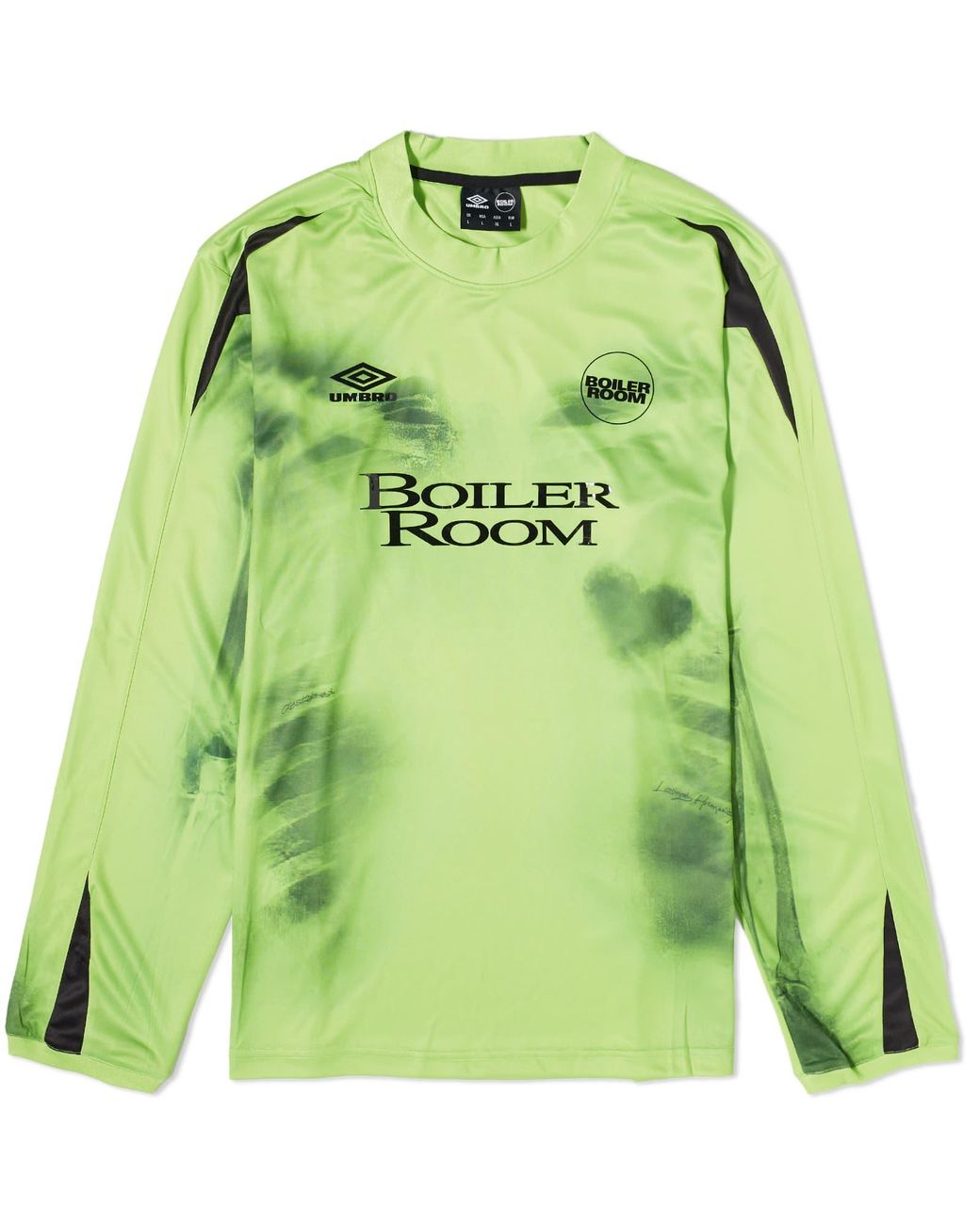 BOILER ROOM Bolier Room X Umbro Goalkeeper Jersey T-Shirt in Green for ...