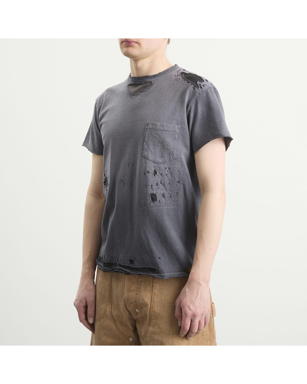GALLERY DEPT. Gray Salvage T-Shirt for men