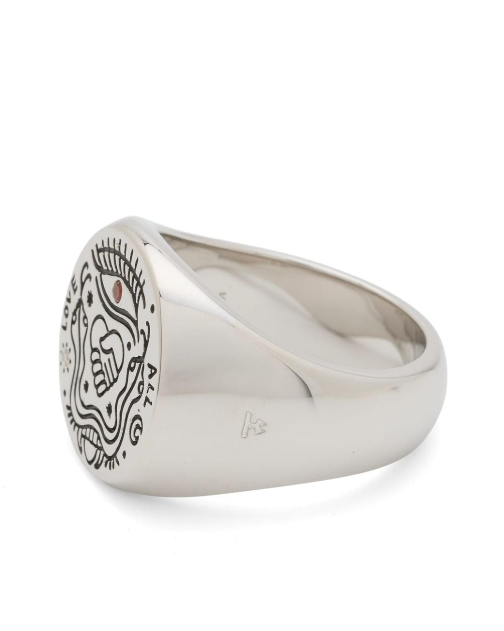 Tom Wood Metallic Love All Ring