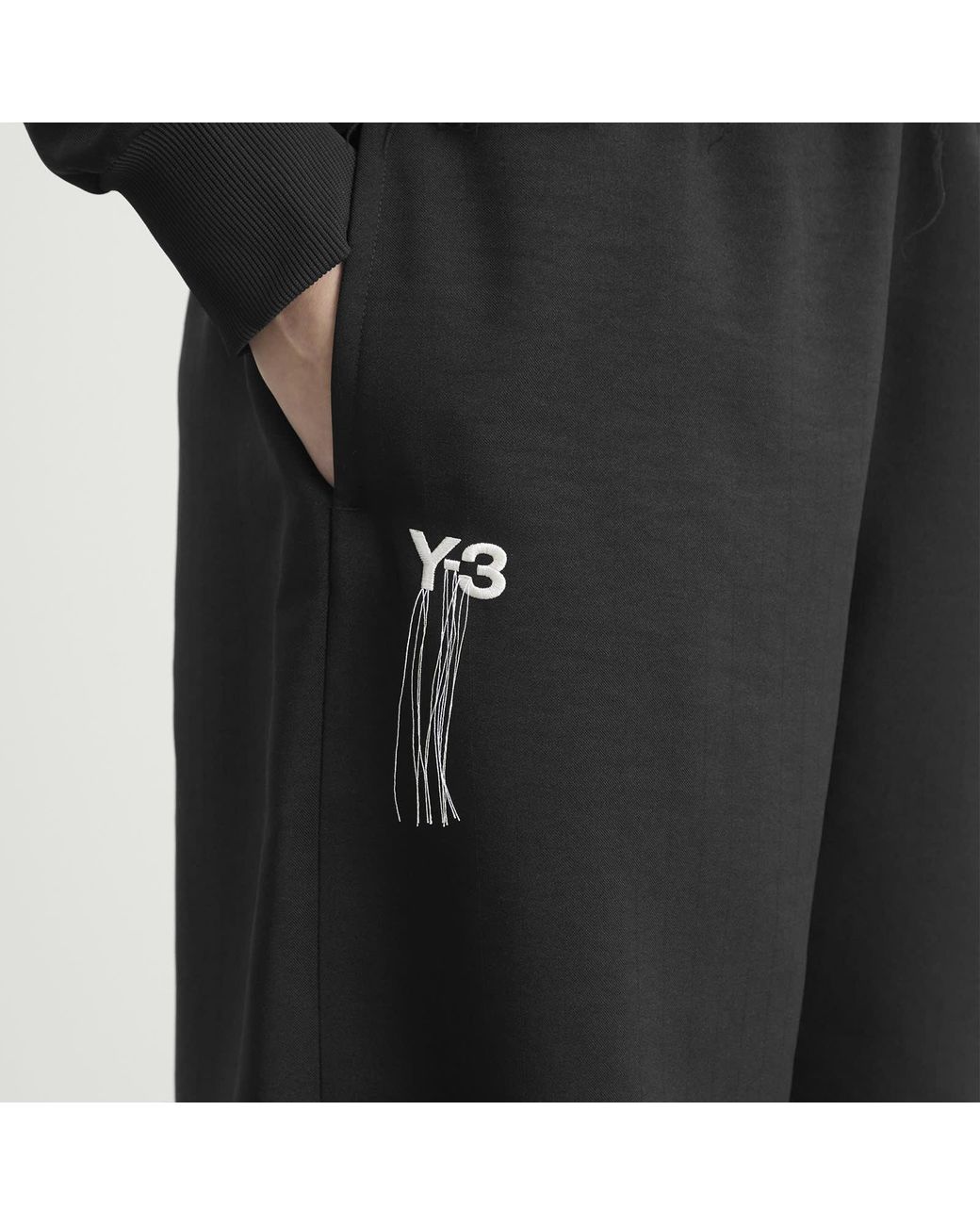 Y-3 3-Stripe Shorts in Black | Lyst