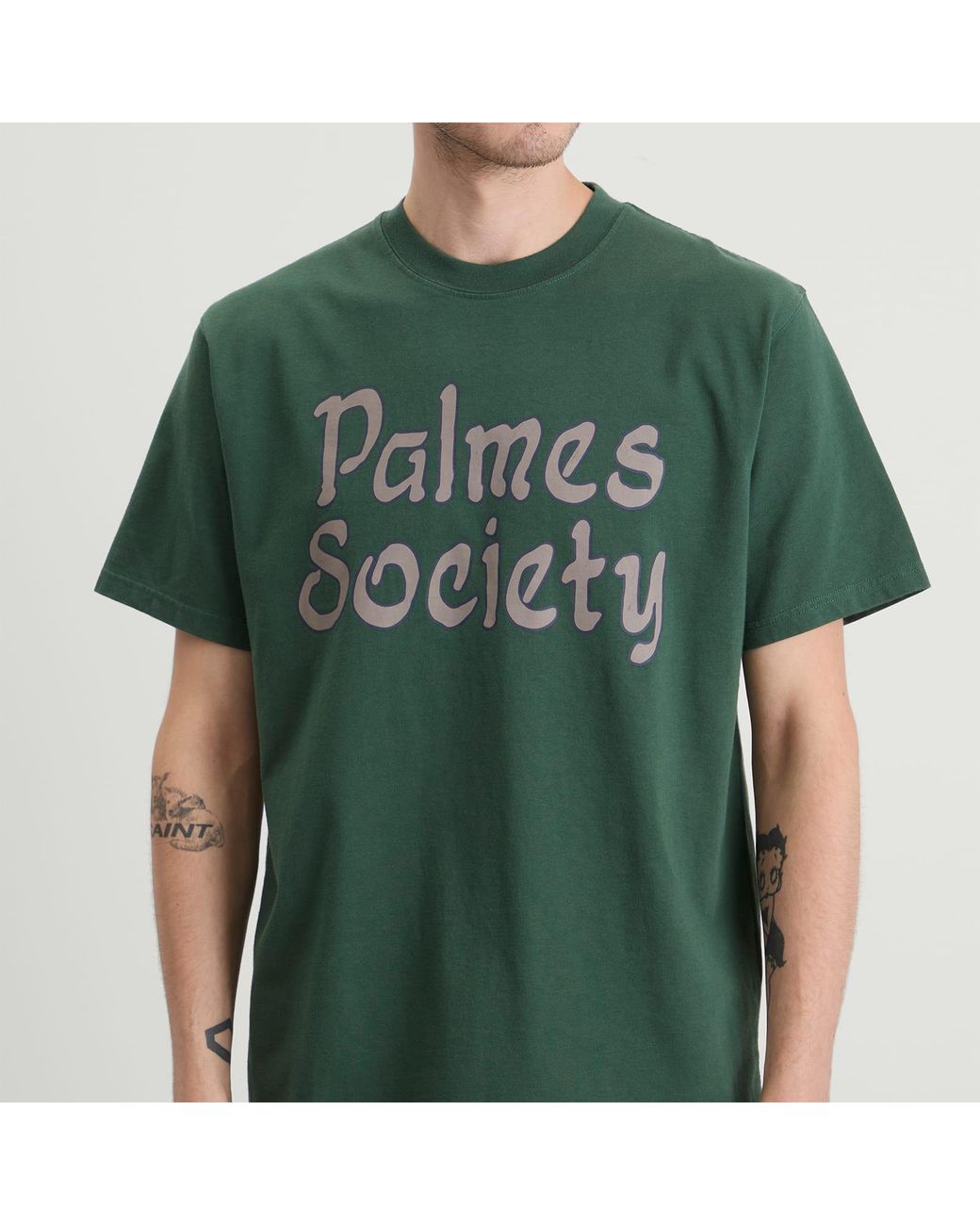 Palmes Green Society T-Shirt for men
