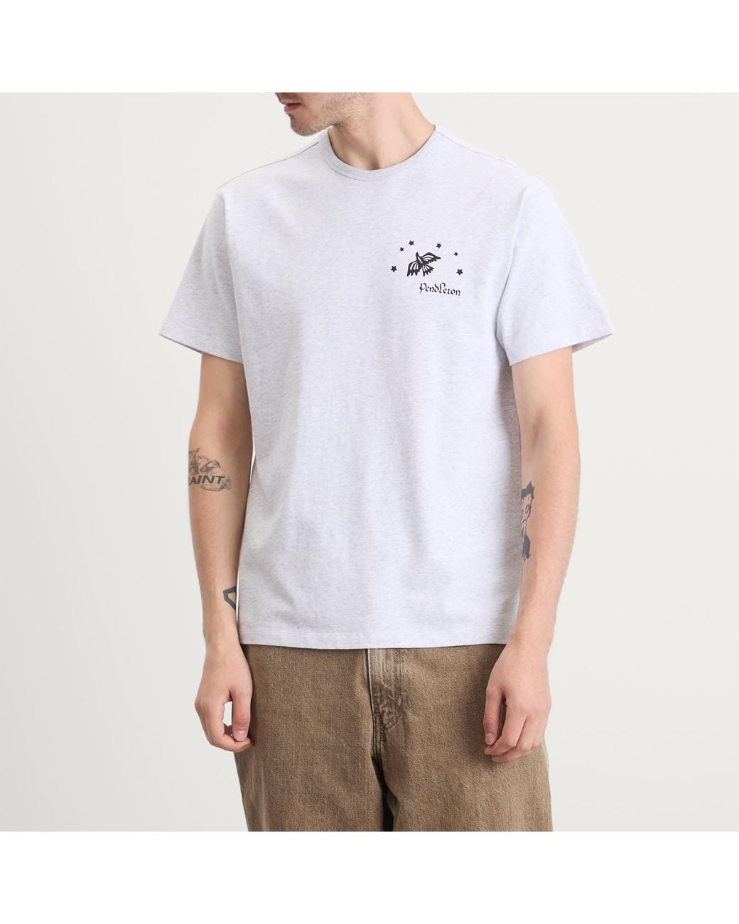 Pendleton White Star Bird T-Shirt for men