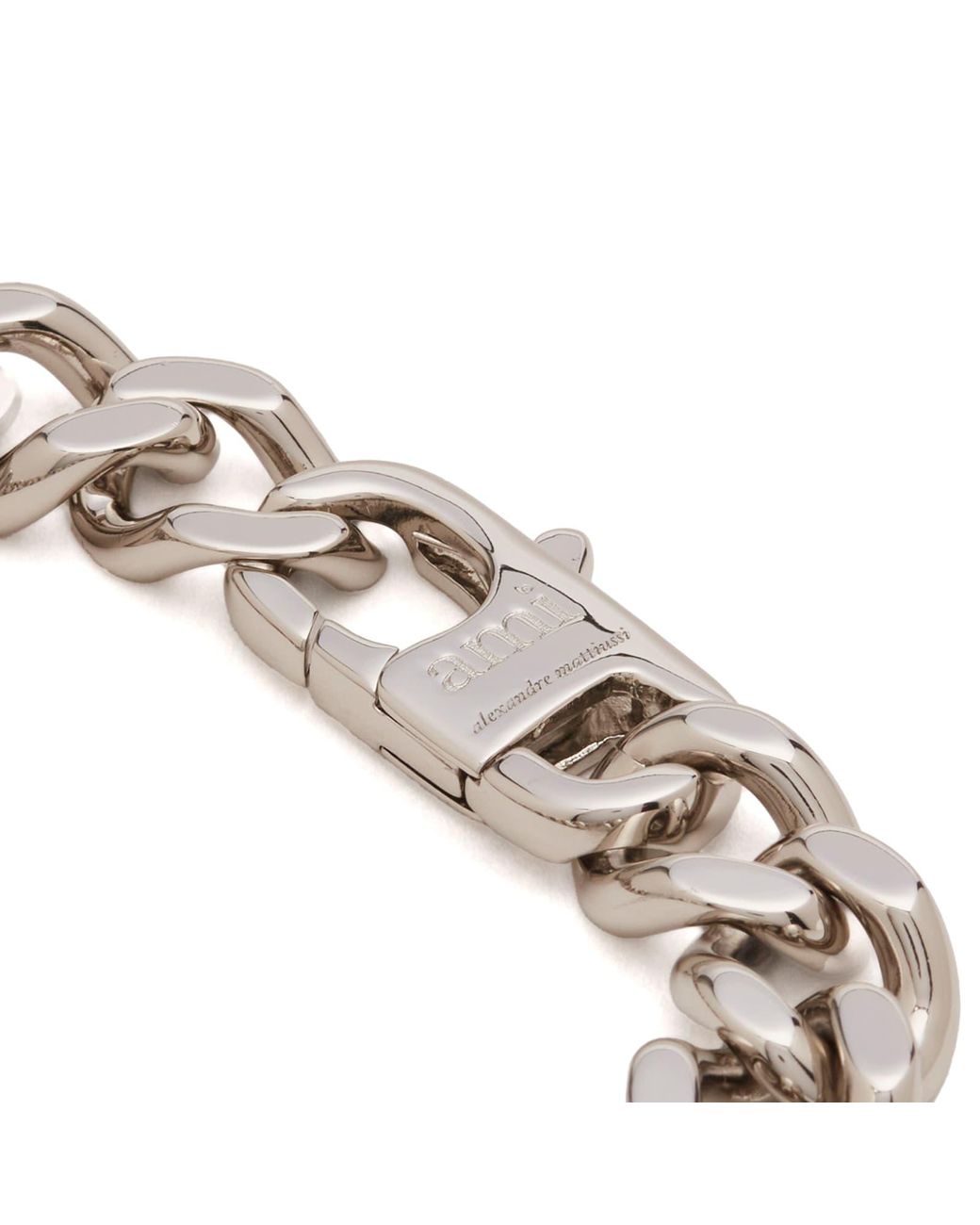 Ami Paris Adc Chain Bracelet in Metallic for Men | Lyst