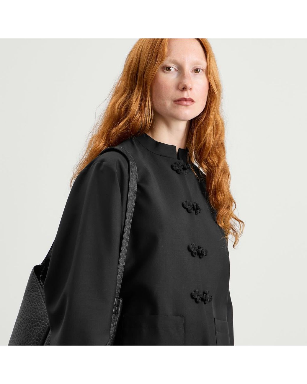 Rohe Black Pankou Closure Jacket