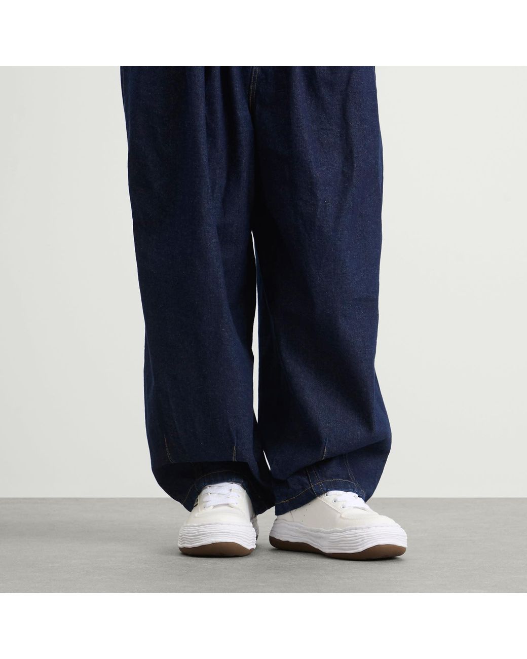 Maison Mihara Yasuhiro White Oliver Canvas Low -Top Sneaker for men