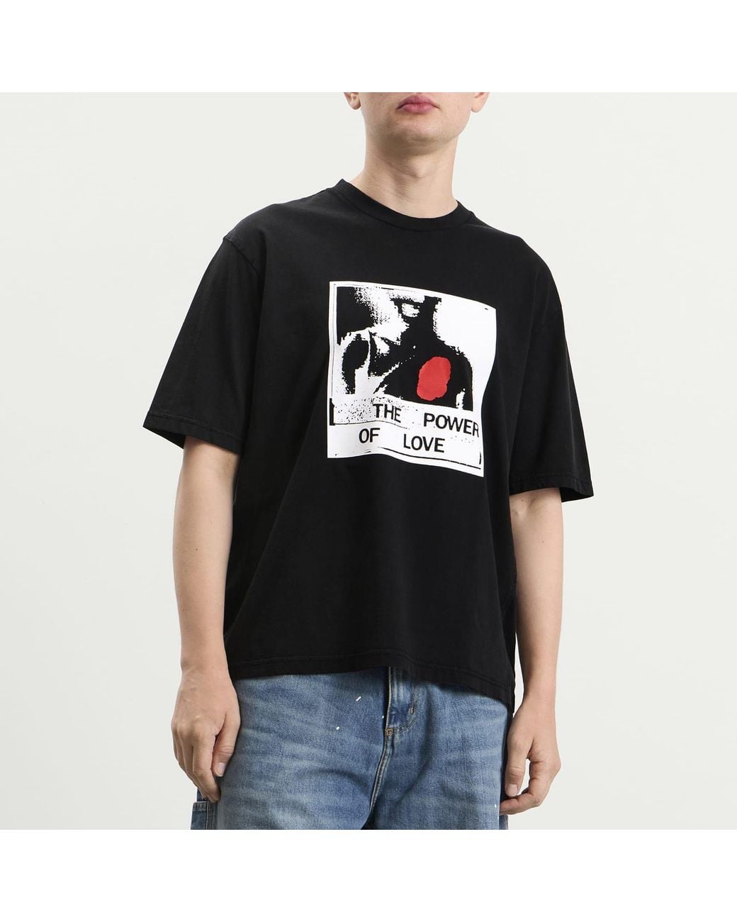 ACMH by Magic Castles Black X Optimo Power Of Love T-Shirt for men