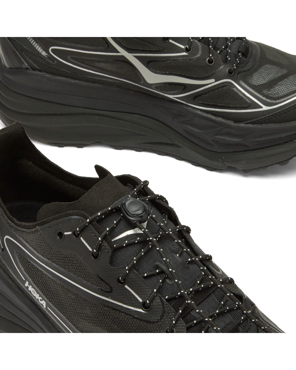 Hoka One One Black U Stinson One7 Sneaker