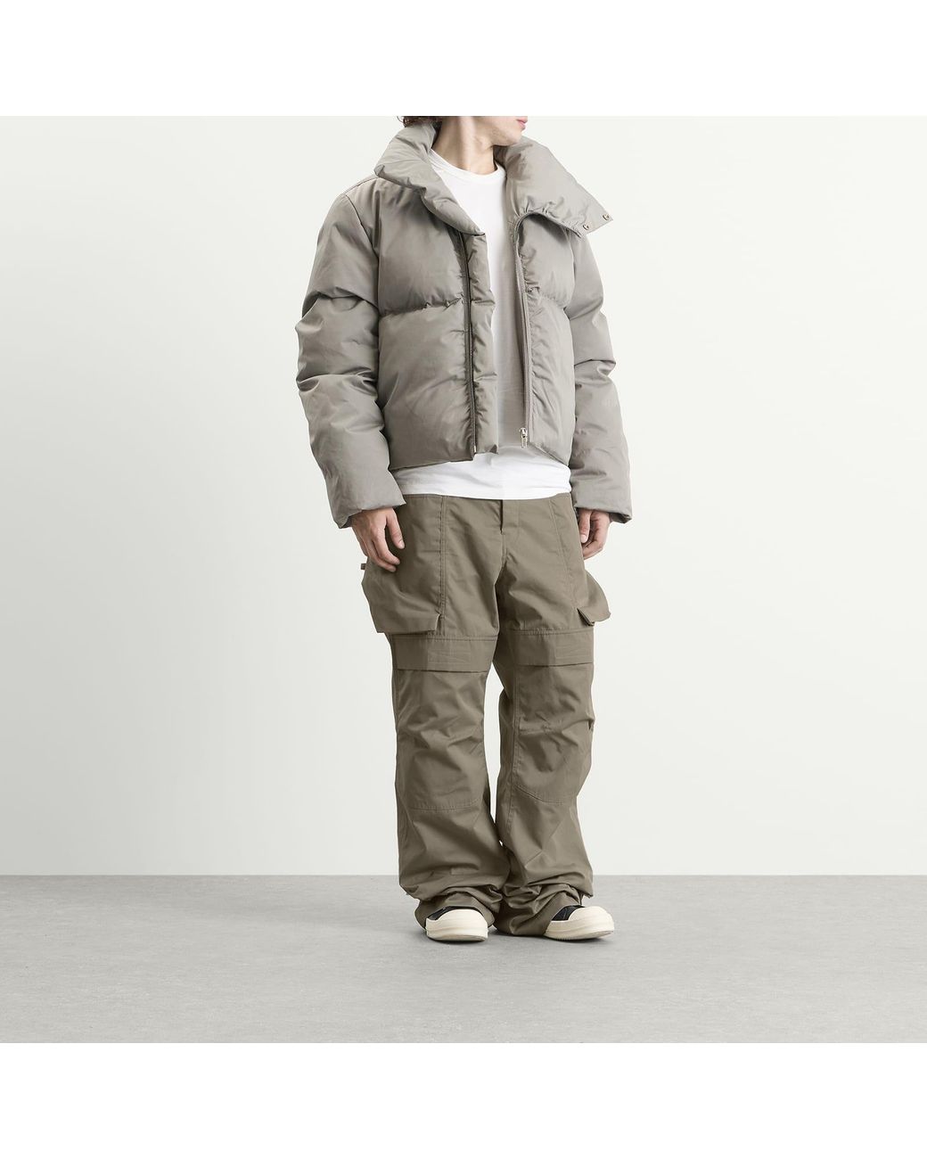 Rick Owens Gray Stefan Cargo for men