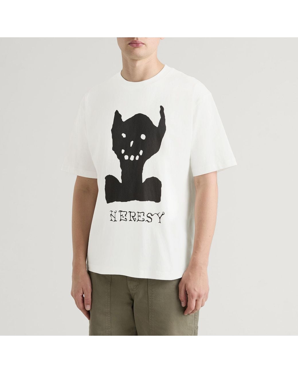 Heresy White Gob T-Shirt for men