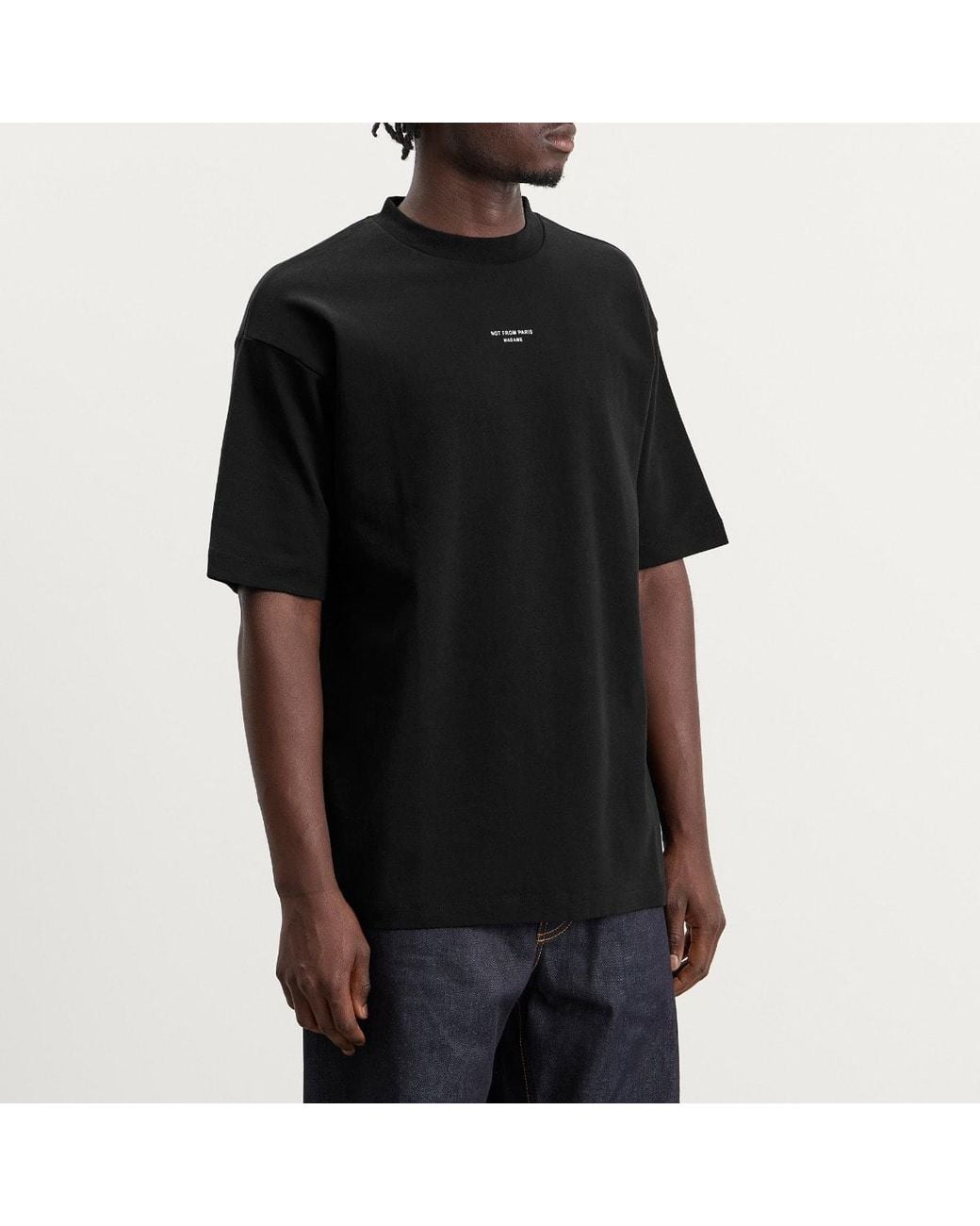 Drole de Monsieur Black Not From Paris Madame Classic T-Shirt for men