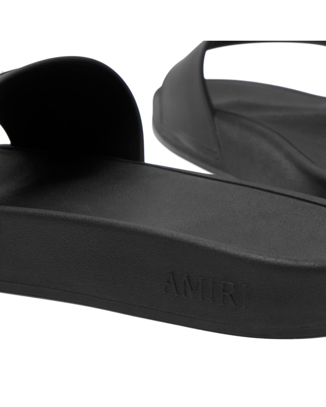 Amiri Black Ma Pool Slide for men