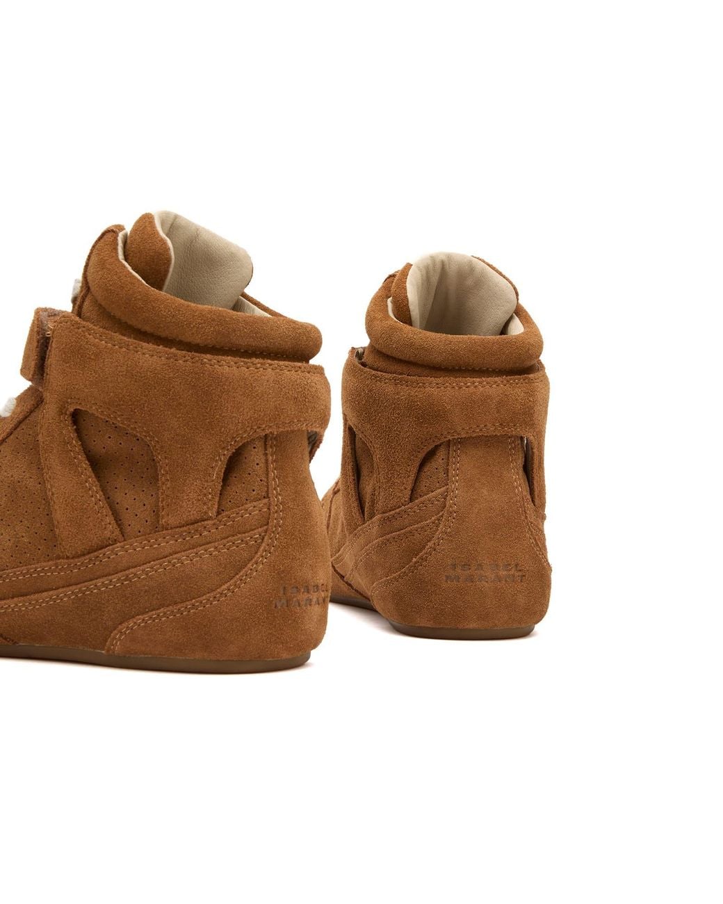 Isabel Marant Brown Senny High Sneakers
