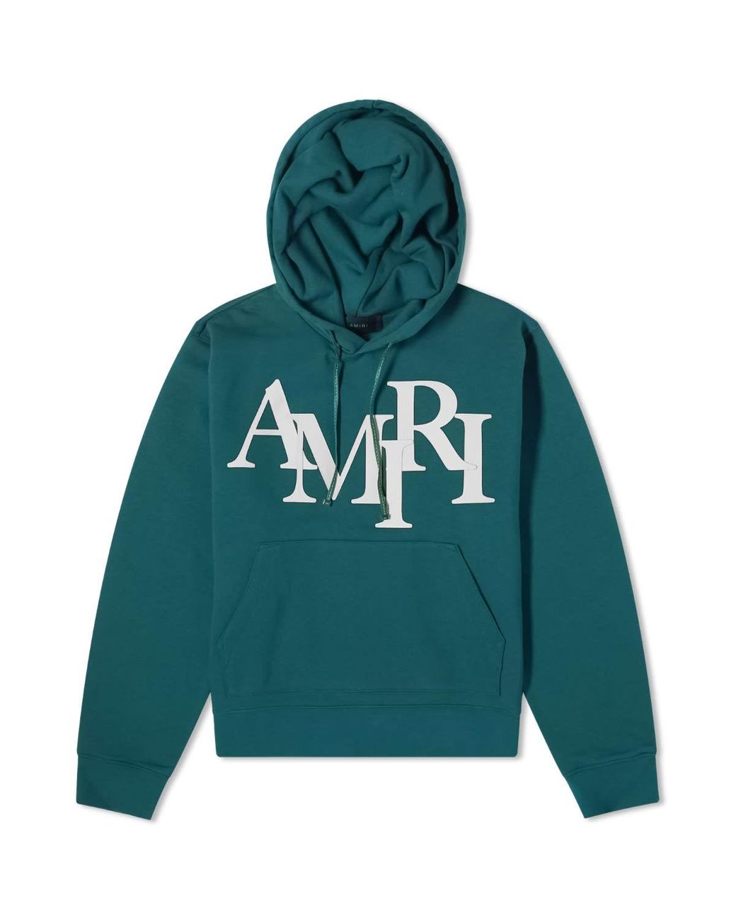 AMIRI Blue Staggered Hoodie