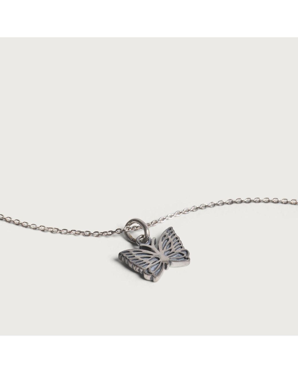Needles Metallic 925 Pendant Necklace for men