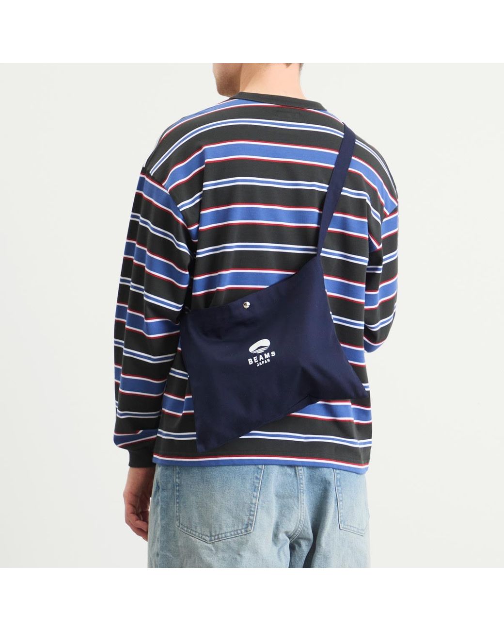 BEAMS Japan Blue Shoulder Bag