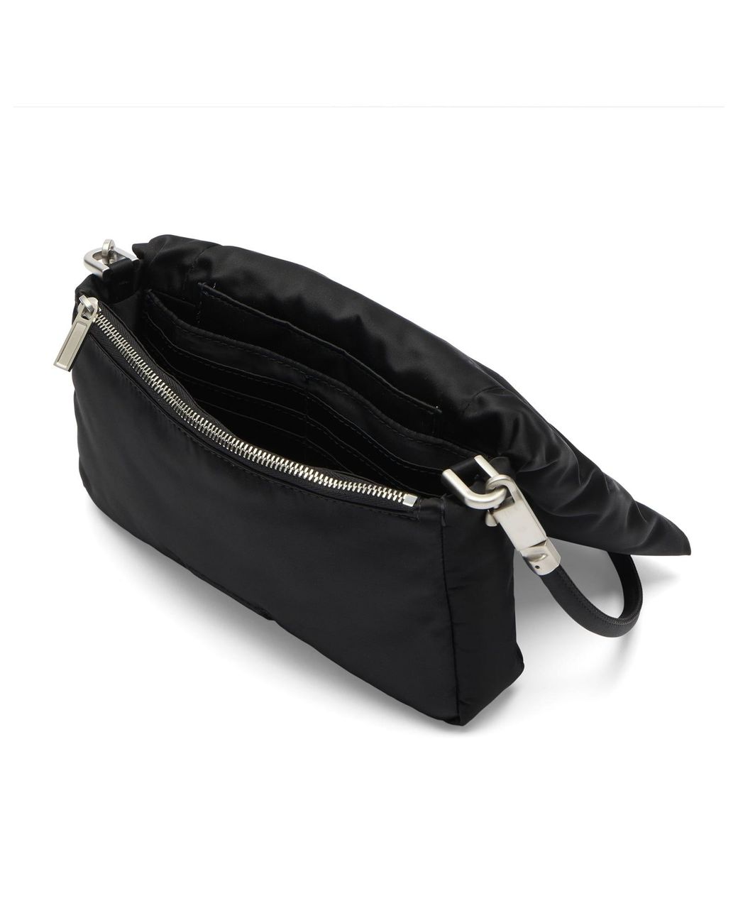 Rick Owens Black Shoulder Pillow Griffon Bag