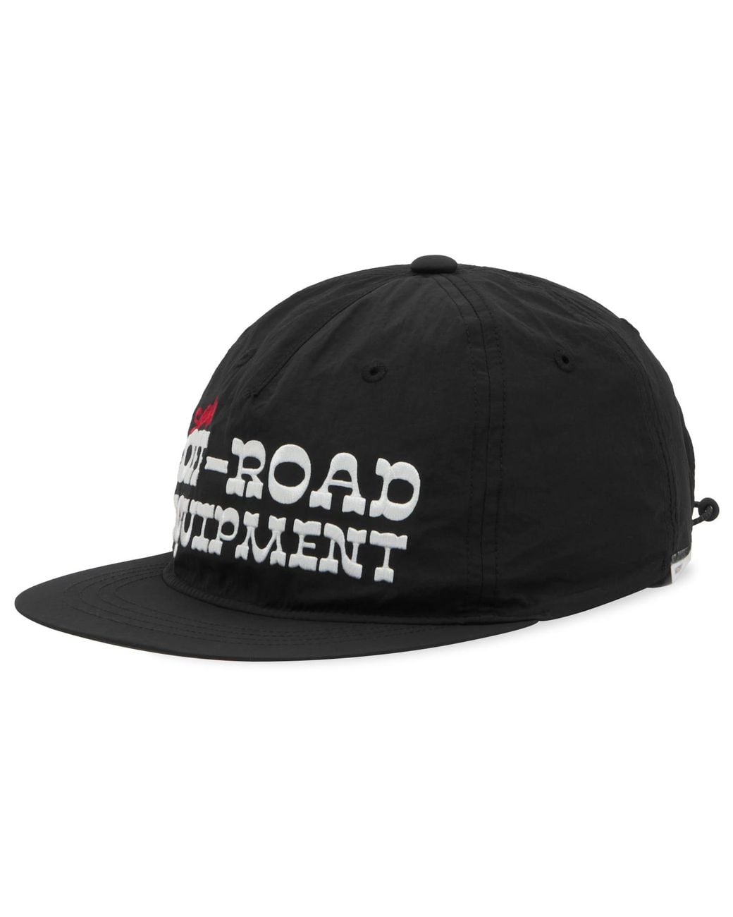 Satisfy Black Flitesilk 5 Panel Pinch Cap for men