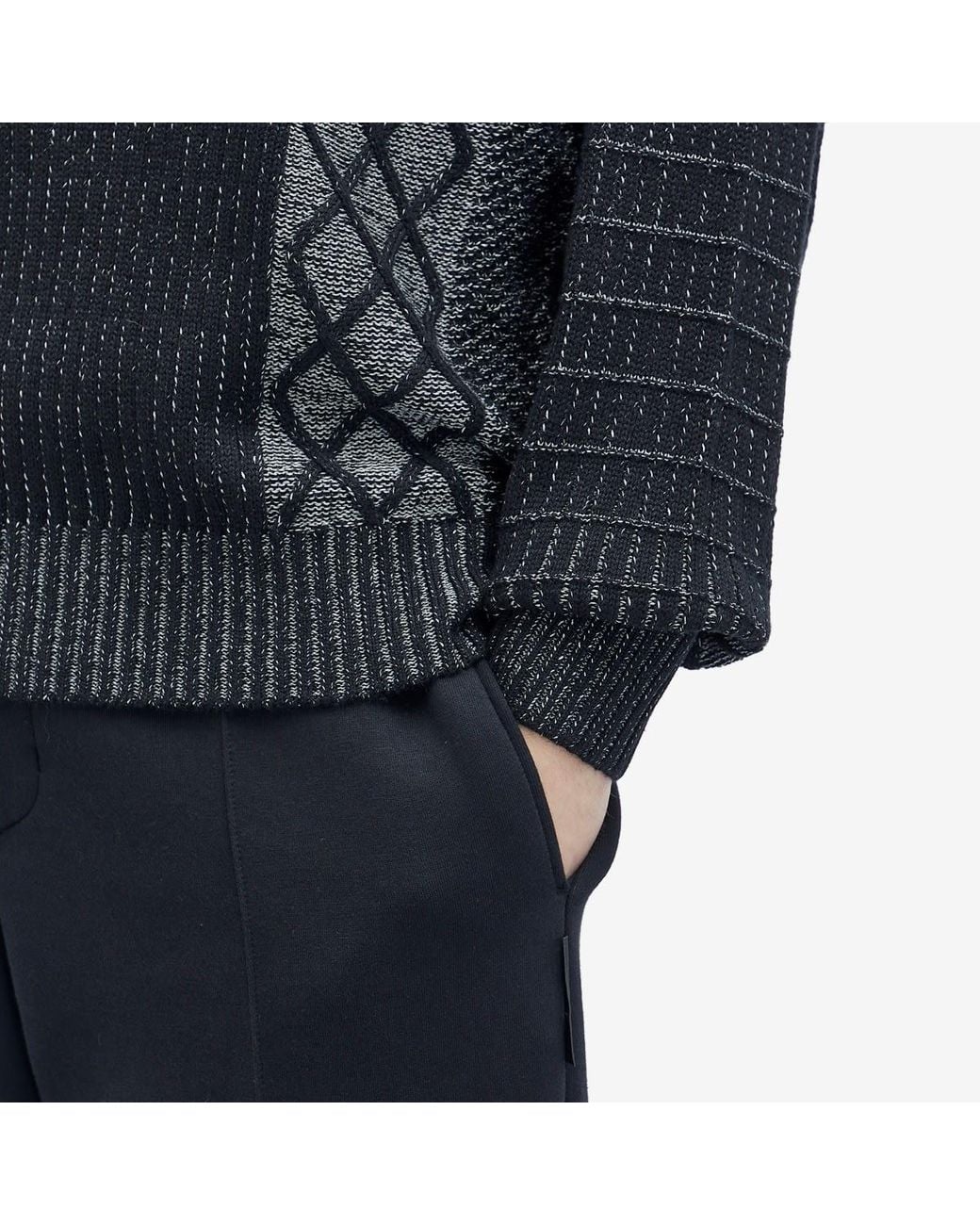 Nike Black Apparel Tech Sweater for men