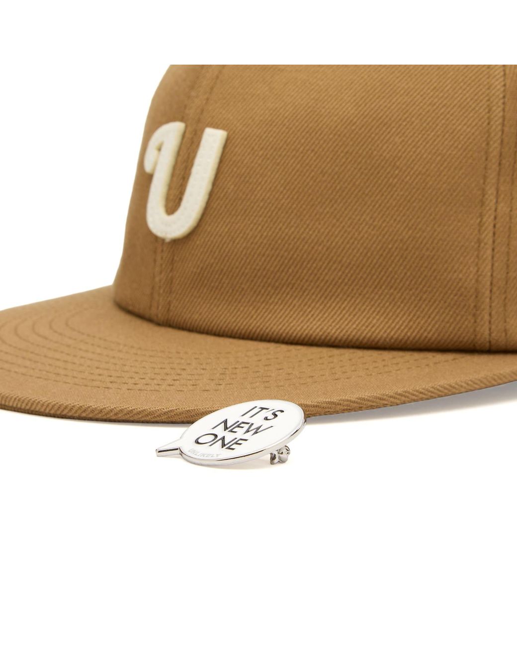Unlikely Dry Goods Brown Team Cap for men
