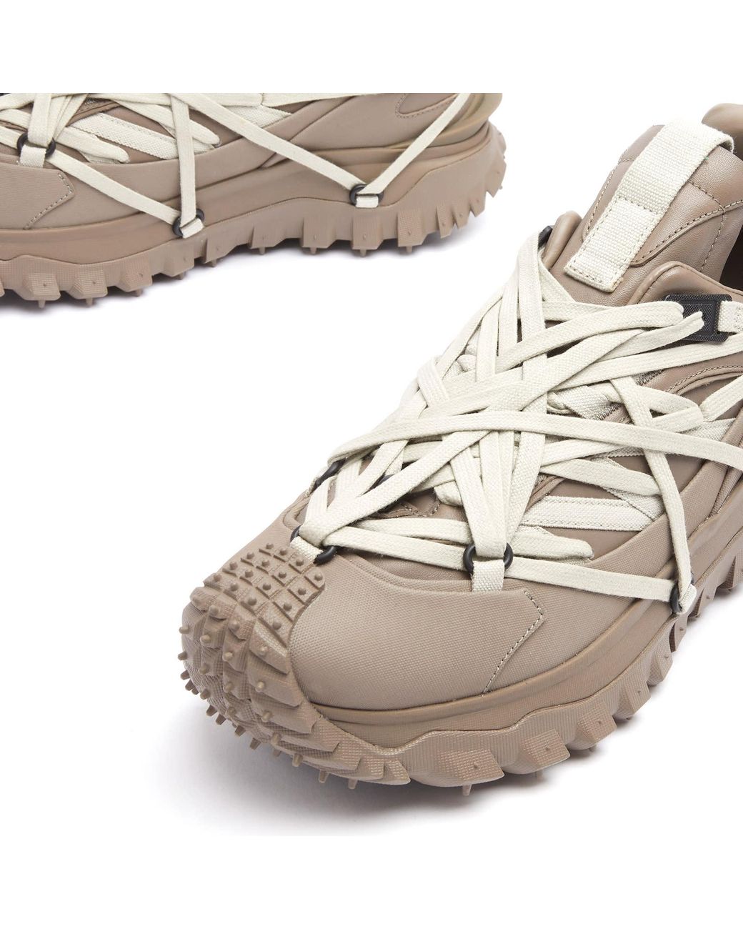 Rick Owens X Moncler Trailgrip Megalace in Metallic for Men | Lyst